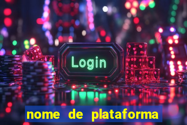 nome de plataforma de jogos